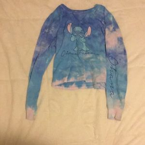 Blue Disney Stitch shirt